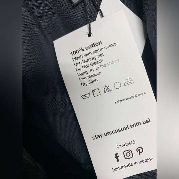 NEW RARE MDTN45 Gaikan Mechanic Combat Black Jumpsuit Coveralls Size S 40” - Picture 4 of 10